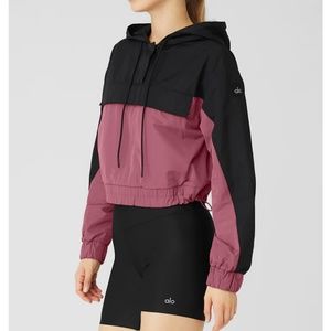 Alo international crop anorak jacket M